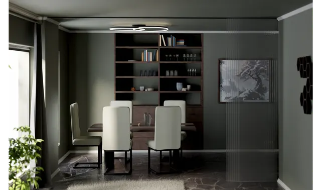 Third modern living room visualization